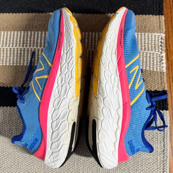 New Balance Fresh Foam Kaiha Running Sneaker Women 7 Blue Athleisure Walk Comfy - Picture 6 of 11